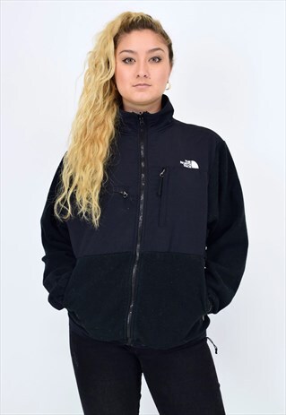 VINTAGE 90'S THE NORTH FACE BLACK FLEECE UNISEX JACKET