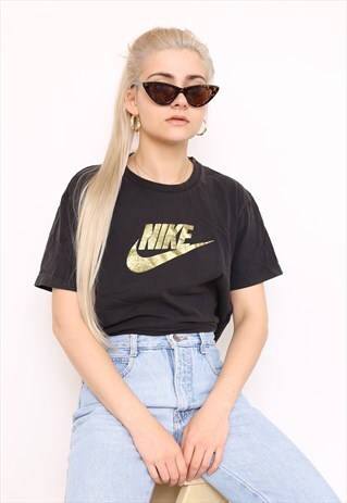 VINTAGE 90S NIKE BLACK TOP T-SHIRT