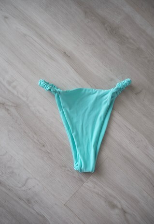 MINT RUCHED BIKINI BOTTOMS