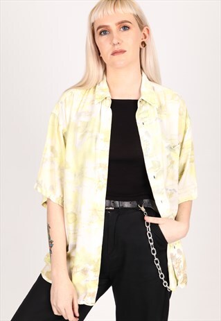 VINTAGE PATTERN SHIRT NS578