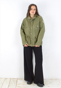 Greenland L Size 42 Army Green Parka Unlined Jacket Coat