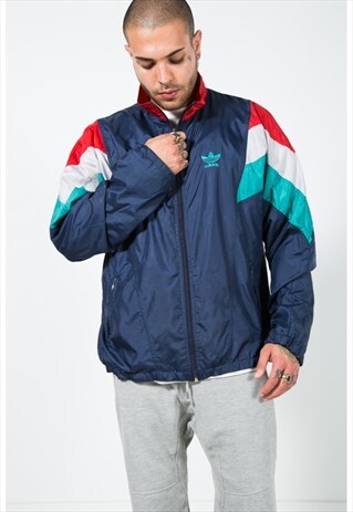VINTAGE 80S ADIDAS SHELL SPORT JACKET / S1404