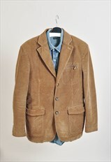 Vintage 90s TRUSSARDI corduroy blazer jacket