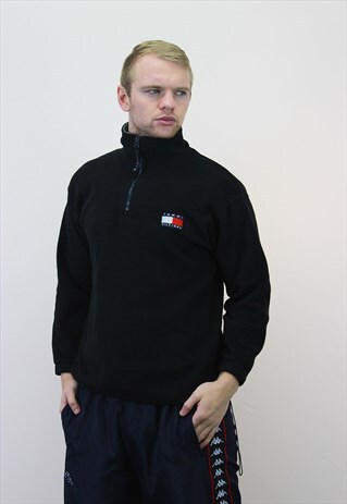 VINTAGE TOMMY HILFIGER 1/4 ZIP FLEECE