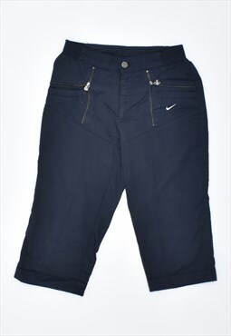 Vintage 90's Nike High Waist Capri Trousers Black