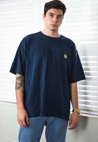 VINTAGE CARHARTT T-SHIRT LOGO 90S XL 11.6
