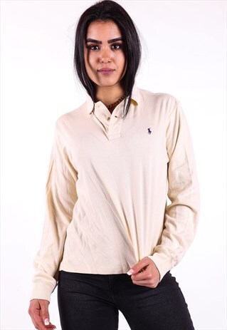 VINTAGE RALPH LAUREN LONG POLO SHIRT T667