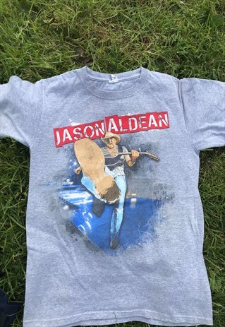 RETRO JASON ALDEAN CONCERT SOFT COTTON LOGO T-SHIRT