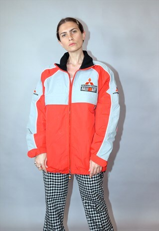 RARE VINTAGE MITSUBISHI MOTORS RACING JACKET