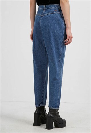 VINTAGE BLUE CHIC DENIM JEANS