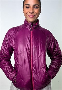 Purple 90s Mont Bell Puffer Jacket Coat