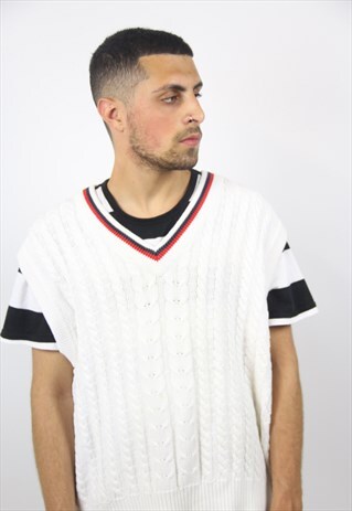 VINTAGE FILA RETRO SLEEVELESS JUMPER