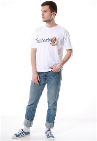 90S VINTAGE TIMBERLAND RARE OLDSCHOOL T-SHIRT 13627