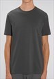 54 Floral Essential Blank T-Shirt - Dark Grey