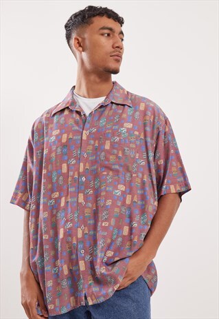 VINTAGE PATTERNED FESTIVAL SHIRT