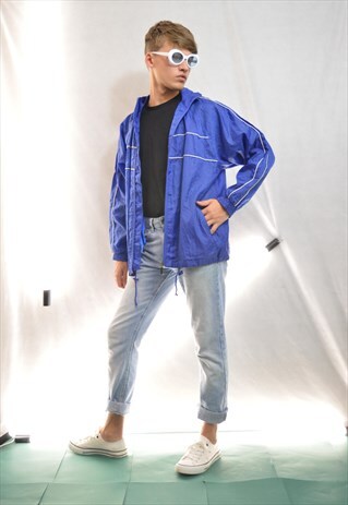 BLUE WINDBREAKERS FESTIVAL JACKET