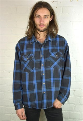 VINTAGE 90'S CHECKED SHIRT