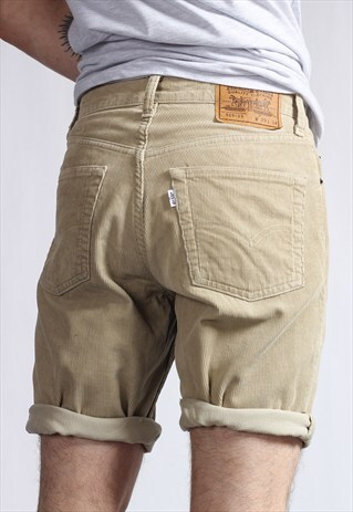 VINTAGE LEVI'S CORDUROY SHORTS