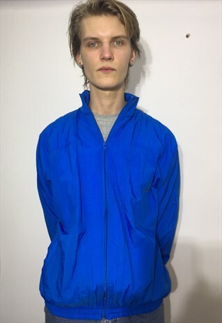 VINTAGE 90' OLDSCHOOL COOL BLUE UNISEX JACKET