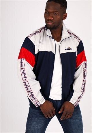 VINTAGE DIADORA TRACK JACKET NJ843