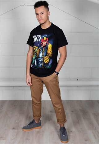 2000 AD JUDGE DREDD I AM THE LAW UNISEX T-SHIRT