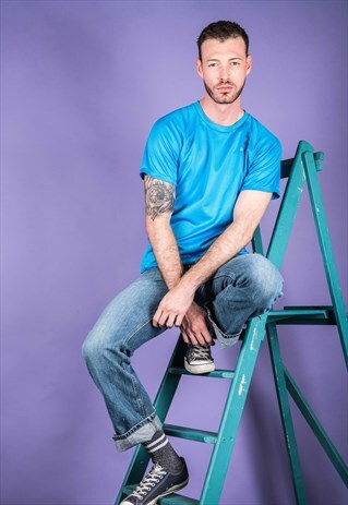 VINTAGE 1990S PUMA T-SHIRT IN BLUE
