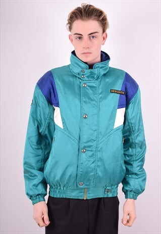 MENS VINTAGE JACKET MEDIUM BLUE 90'S