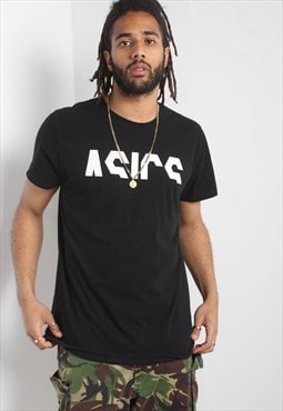 Vintage Asics T-Shirt Black