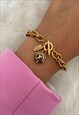 AUTHENTIC LOUIS VUITTON PASTILLES PENDANT REWORKED BRACELET