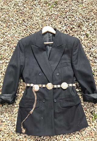 VINTAGE 90'S BOYFRIEND OVERSIZED BLAZER DRESS