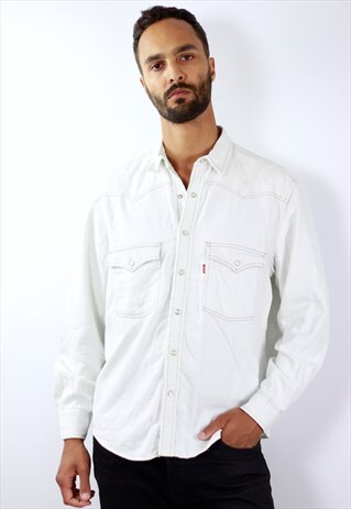 LEVI'S DENIM SHIRT LEVIS SHIRT DENIM SHIRT 90S