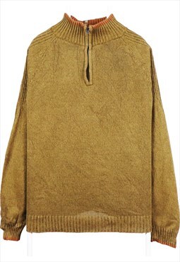 Vintage 90's Columbia Jumper Quarter Zip Knitted Long Sleeve
