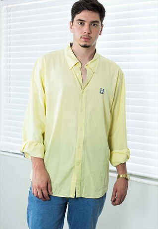 VINTAGE TOMMY HILFIGER SHIRT LOGO 90S XL 8