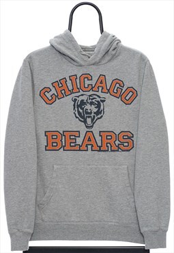 Vintage NFL Chicago Bears Graphic Grey Hoodie