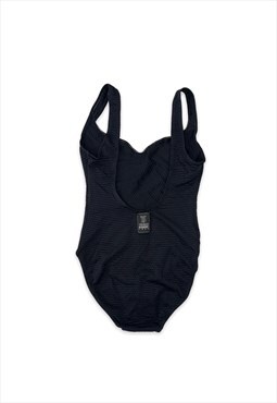 Womens Thomas Buberry swimming costume black swimsuit