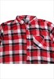 VINTAGE 90'S AUTHENTIC PIGNET SHIRT CHECK LUMBERJACK LONG