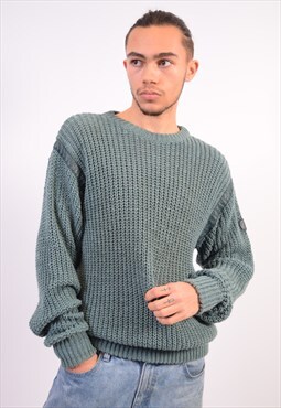 Vintage Trussardi Jumper Sweater Green
