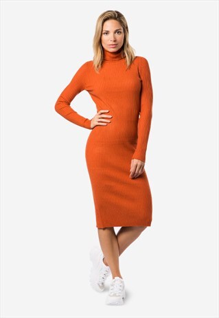 CANALE EASY WEAR ORANGE DRESS