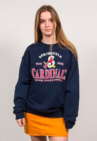 VINTAGE 90'S USA SPRINGFIELD CARDINALS COLLEGE SWEATSHIRT
