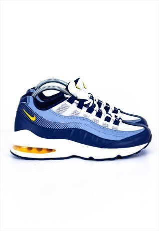 VINTAGE NIKE AIRMAX TRAINERS BLUE / WHITE / ORANGE