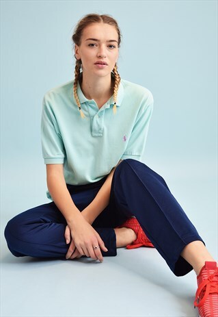90'S RETRO RALPH LAUREN ATHLEISURE POLO T-SHIRT TEE