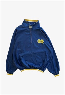 Vintage 90s Starter Michigan Wolverines Quarter Zip