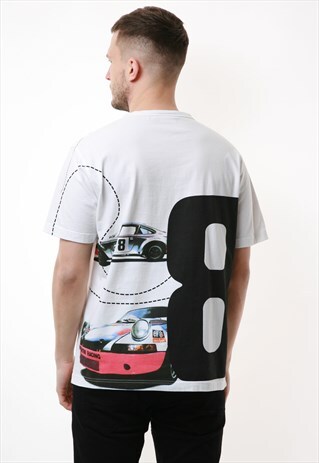 90S PORSCHE DESIGN VINTAGE COTTON T-SHIRT 16711