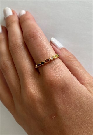 RAINBOW SIMPLE RING