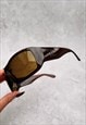 CHANEL SUNGLASSES AUTHENTIC BURGUNDY BROWN CRYSTAL DIAMANTE 