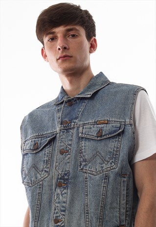 wrangler vest jacket