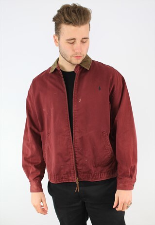 RALPH LAUREN CLASSIC HARRINGTON BOMBER JACKET