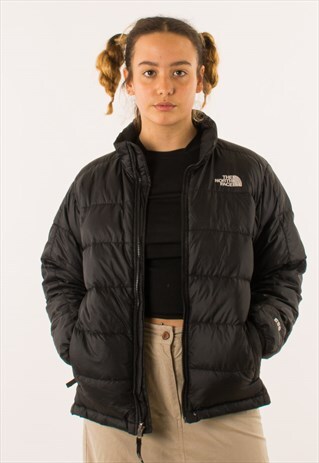 BLACK THE NORTH FACE 550 PUFFER JACKET