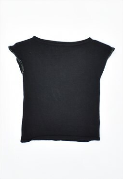 Vintage 00'Y2K Calvin Klein T-Shirt Top Black