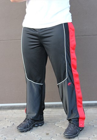 VINTAGE NIKE AIR BASKETBALL TRACK TOP PANTS